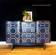 Load image into Gallery viewer, Sold but can do another - geometric cocktail cabinet