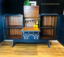 Load image into Gallery viewer, Sold but can do another - geometric cocktail cabinet