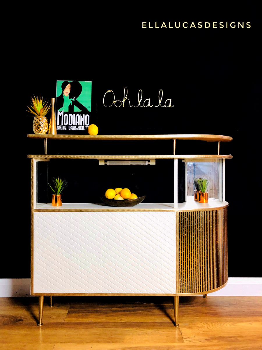 Sold sold Retro cocktail bar / retro drinks bar – ellalucasdesigns