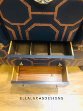 Load image into Gallery viewer, Sold but can do another - geometric cocktail cabinet