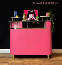 Load image into Gallery viewer, Pink retro cocktail bar - commissions open