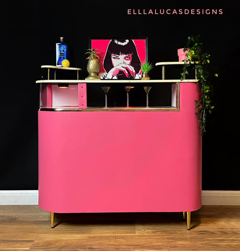 Pink retro cocktail bar - commissions open