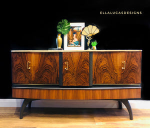 Sold but can do another similar - Beautility cocktail cabinet sideboard / mid century cocktail cabinet