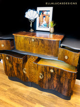 Load image into Gallery viewer, Sold Art Deco walnut drinks cabinet