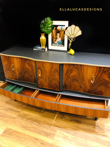 Sold but can do another similar - Beautility cocktail cabinet sideboard / mid century cocktail cabinet