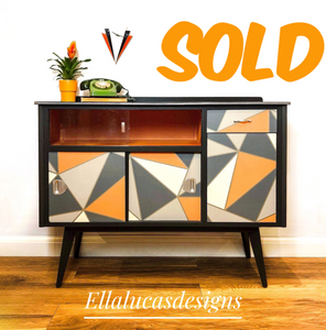 Sold sold Retro sideboard cabinet