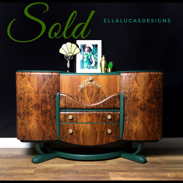 Sold sold - can do another one Art Deco cocktail cabinet