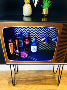 Retro cocktail cabinet